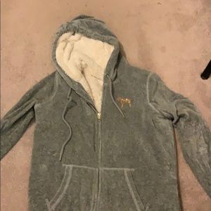 Like new pink Victoria secret jacket